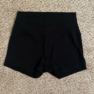 CRZ YOGA Black Bike Shorts